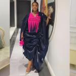 2 Piece Plus Size Dashiki Kaftan Set