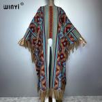 Elegant Winter Kaftan Dress for Women