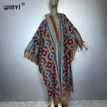 Elegant Winter Kaftan Dress for Women