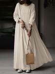 2023 Vintage Autumn Women’s Cotton Maxi Kaftan