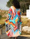 Plus Size Beach Kaftan Maxi Dress Coverup