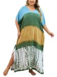 Plus Size Boho Kaftan Dress for Women