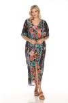 Johnny Was Evening Palace V-Neck Kaftan Dress
