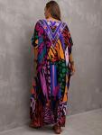 Bohemian Beach Kaftan Dress - Plus One Size