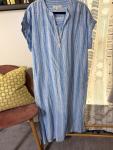 Kate Landry Boho Chic Yarn Dye Kaftan Dress
