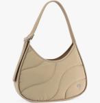 Quilted Puffer Crescent Hobo Shoulder Bag