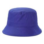 Solid Cotton Bucket Hat for Women and Men