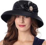 Rhinestone Women's Church and Derby Kaftan Hats
