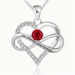 Charming Heart Pendant Necklace for Women and Teens