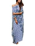 Eddoyee Women's Loose Beach Kaftan Dress