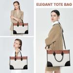 Stylish Waterproof Laptop Tote Bag for Women
