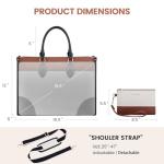 Stylish Waterproof Laptop Tote Bag for Women