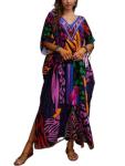 Plus Size Boho Kaftan Dress for Women