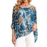 Ckikiou Floral Boho Beach Kaftan Tunic Top
