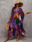 Plus Size Boho Kaftan Dress for Women