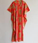 Handmade Indian Printed Kaftan Maxi Dress
