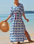 Eddoyee Women’s Loose Beach Kaftan Dress