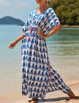 Eddoyee Women’s Loose Beach Kaftan Dress