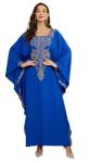 Embroidered Plus Size Beach Kaftan Dress