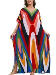 Plus Size Boho Beach Kaftan Dress for Women