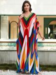 Plus Size Boho Beach Kaftan Dress for Women