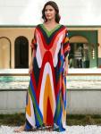 Plus Size Boho Beach Kaftan Dress for Women
