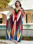 Plus Size Boho Beach Kaftan Dress for Women
