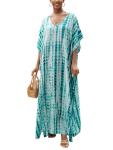 Plus Size Moroccan Kaftan Cover-Up Dress