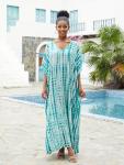 Plus Size Moroccan Kaftan Cover-Up Dress