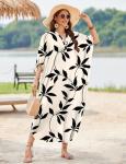 MAKABO Women's Long Sleeve Kaftan Dress Collection