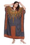 Plus Size Long Maxi Kaftan Dress Cover Up