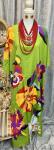 Multicolor Kaftan Dress with Jewelry Set