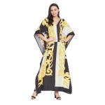 Plus Size V Neck Maxi Kaftan Dress