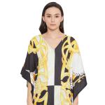 Plus Size V Neck Maxi Kaftan Dress