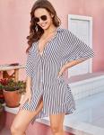 Ekouaer Women's Summer Beach Pool Coverup Kaftan