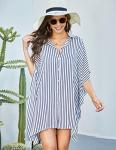 Ekouaer Women's Summer Beach Pool Coverup Kaftan