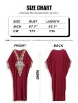Plus Size Moroccan Kaftan Dress for Women