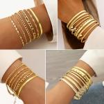 FANDY 137-Piece Gold Jewelry Set for Women