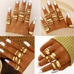 FANDY 137-Piece Gold Jewelry Set for Women