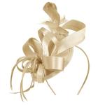 Kentucky Derby Feather & Ribbon Fascinator Hat