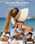 Wide Brim Straw Sun Hat for Women