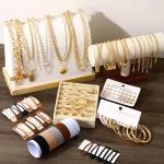 FANDY 137-Piece Gold Jewelry Set for Women