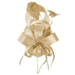 Kentucky Derby Feather & Ribbon Fascinator Hat