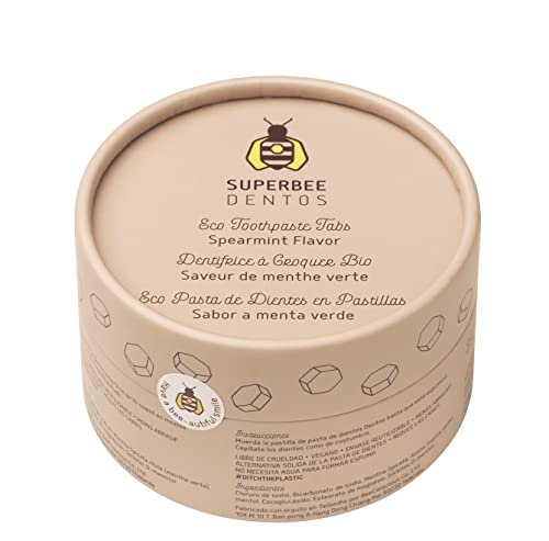 Eco-Friendly Chewable Toothpaste Tablets - Spearmint