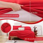 Twin Bed Sheet Set - Soft, Cooling, Deep Pocket