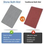 Non-Slip Diatomaceous Earth Bath Mat - Quick Dry