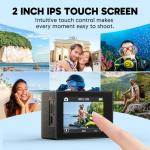 AKASO EK7000 Pro 4K Action Camera with Accessories