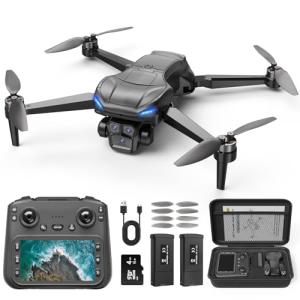 Naseto 4K GPS Drone with LCD Controller