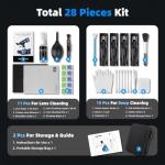 28-Piece Camera Cleaning Kit for DSLR & Mirrorless