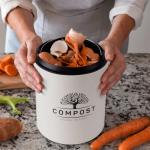 5L Indoor Compost Bin with Lid and Filter